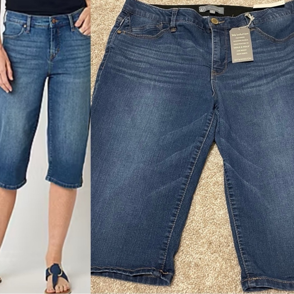 Wit & Wisdom Blue Jean Shorts